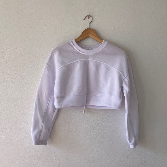 Miss Selfie Tops - Miss Selfie Crop Crew Sweatshirt